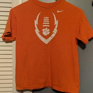 Nike Clemson Tigers Orange football shirt sz 7